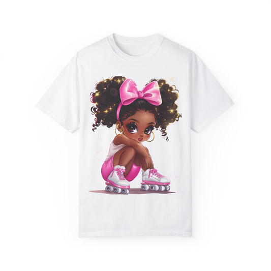 Barbie-Inspired Unisex Roller Skating T-Shirt for Trendy Kids & Adults